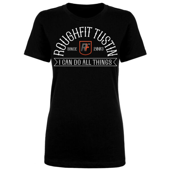 I CAN DO ALL THINGS - WOMEN'S FITTED T-SHIRT - $FQ6UGJ$ Thumbnail