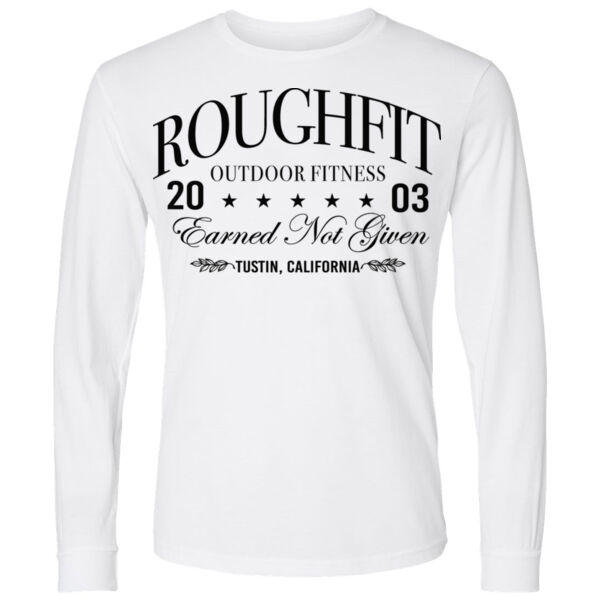 EARNED NOT GIVEN - LONG SLEEVE T-SHIRT - $2EA4R6$ Thumbnail