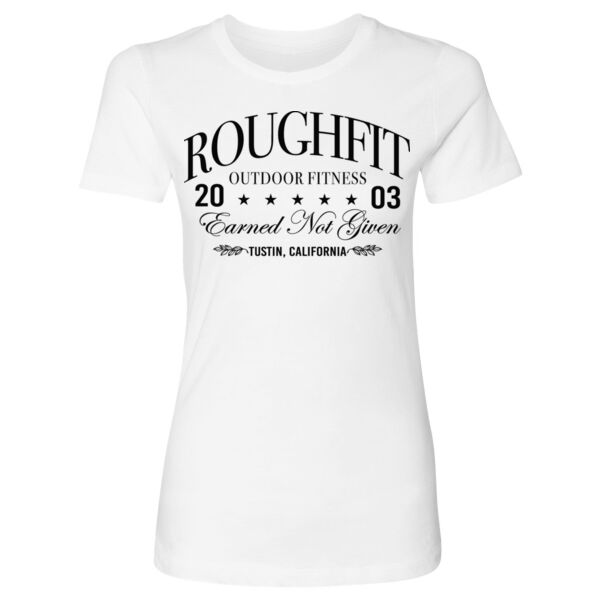 EARNED NOT GIVEN - WOMEN'S FITTED T-SHIRT - $U534B2$ Thumbnail