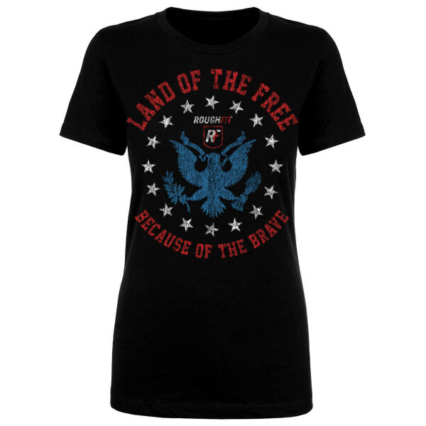 LAND OF THE FREE - WOMEN'S FITTED T-SHIRT - $92UNTY$ Thumbnail