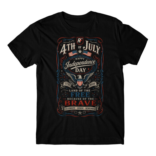 FREEDOM ON THE ROCKS - T-SHIRT - $DC3Z9B$ Thumbnail